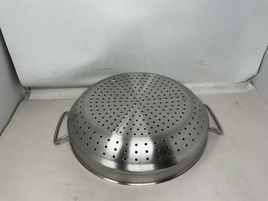 Fissler Original Profi Wok Steamer Insert, 14″, Silver