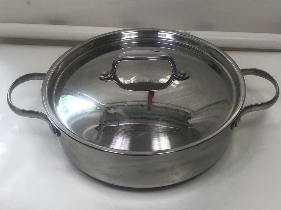 Casserole Dish Wolfgang Puck Cookware 10 Inch 18-10 SS 0308-C8