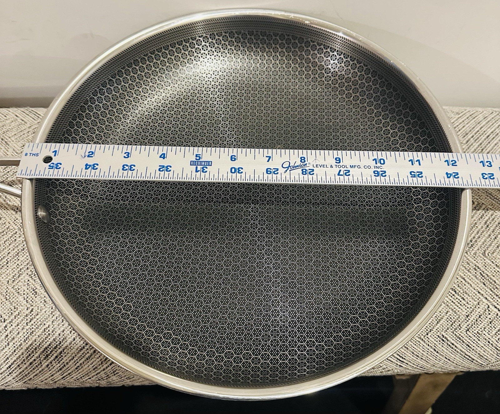HexClad 12″ FRYING PAN 12” Non Stick NO Lid Good Condition