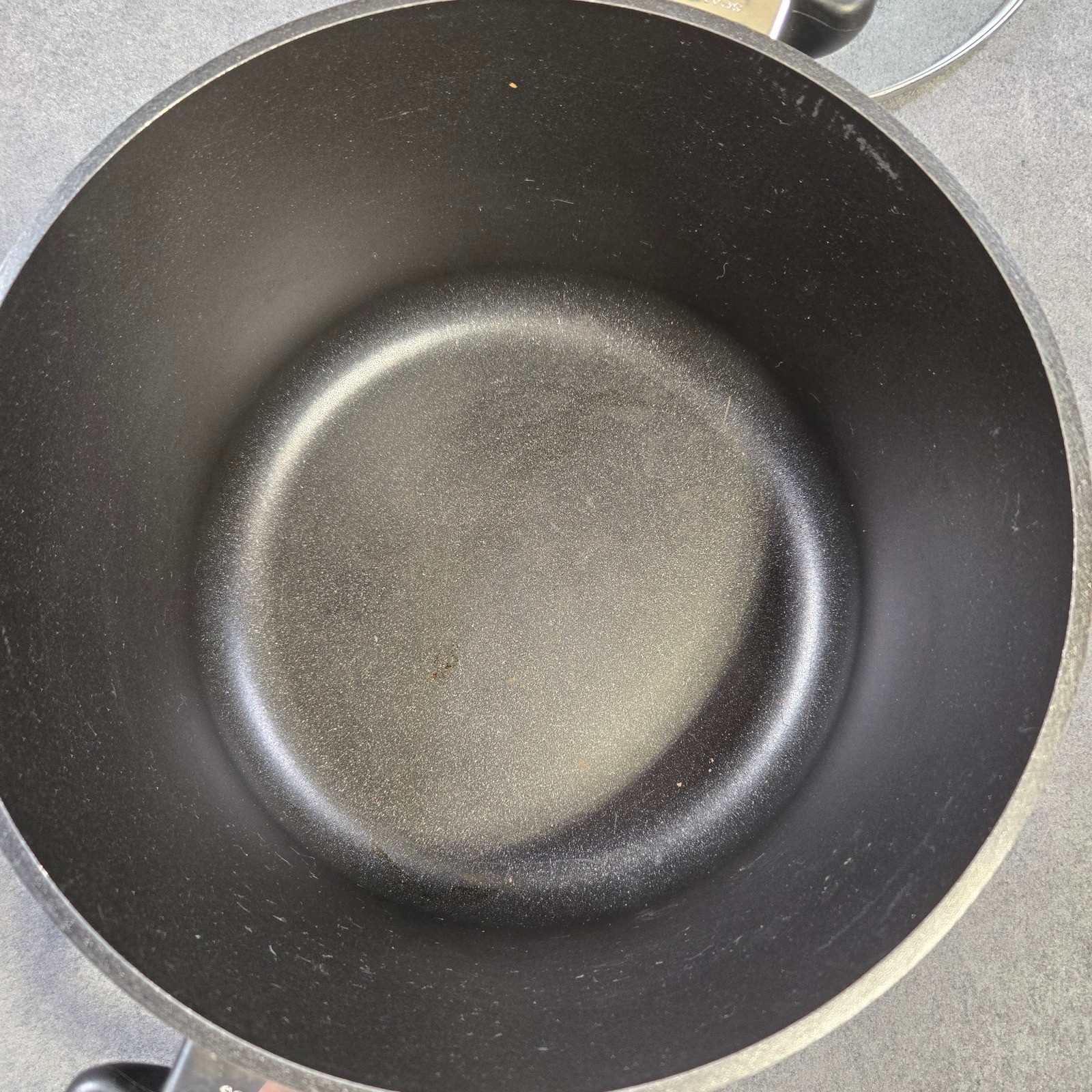 Scanpan Classic 7qt Covered Dutch Oven with Lid Black Kitchen Cookware Nonstick