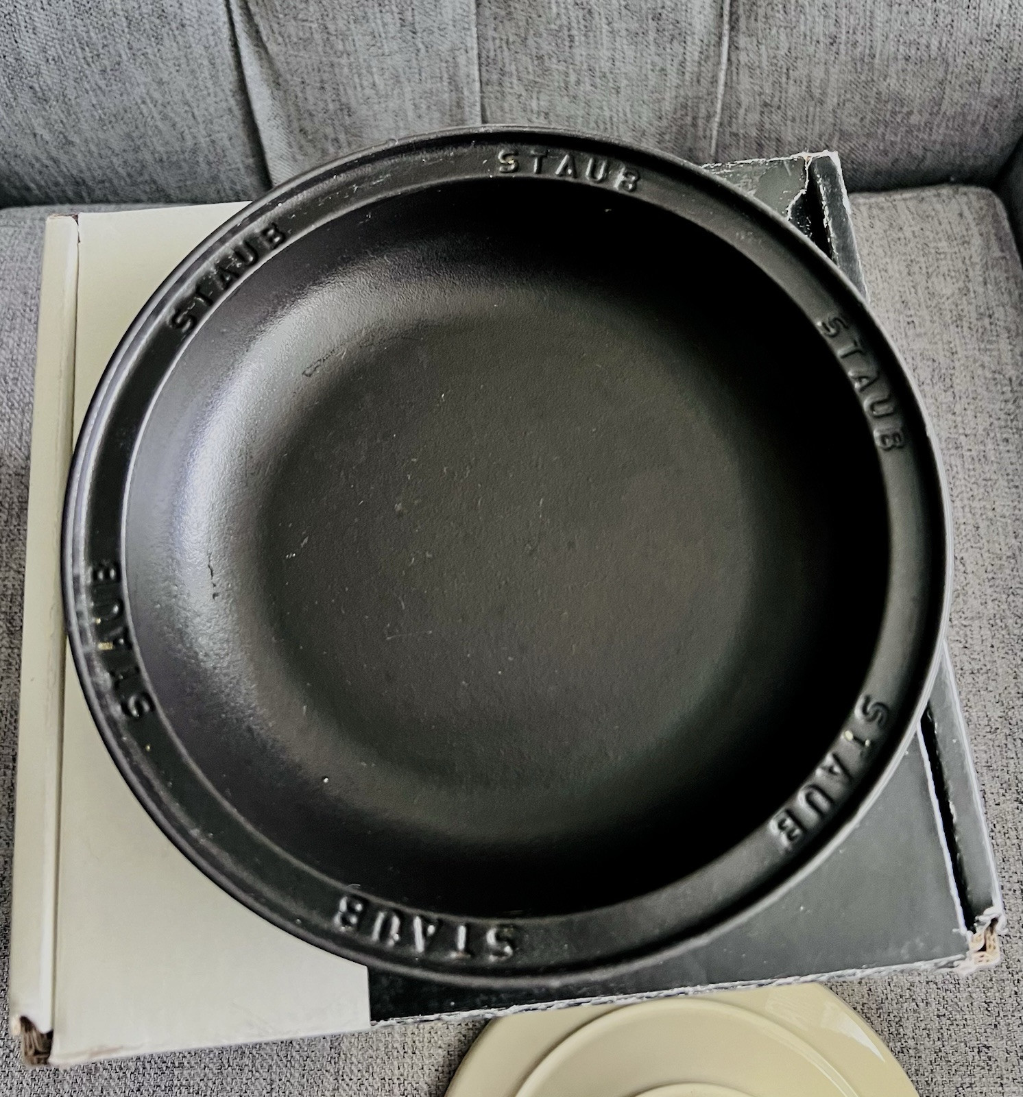 Staub Enameled Cast Iron Tagine With Ceramic Cover 0.6 Quarts 20cm