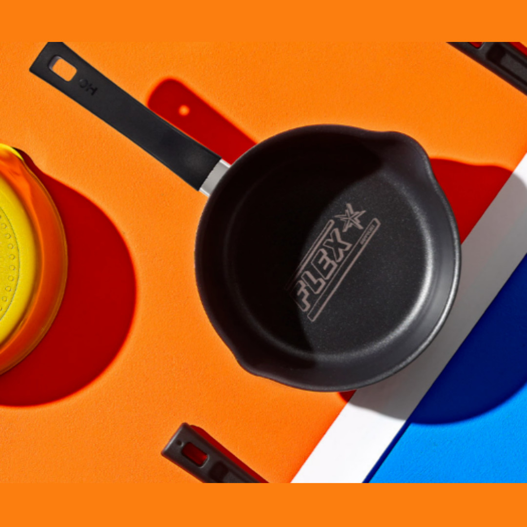 HAPPYCALL Flex Pan Wide IH 22cm Super Non-Stick Coating Multi Pan Saucepan Wok