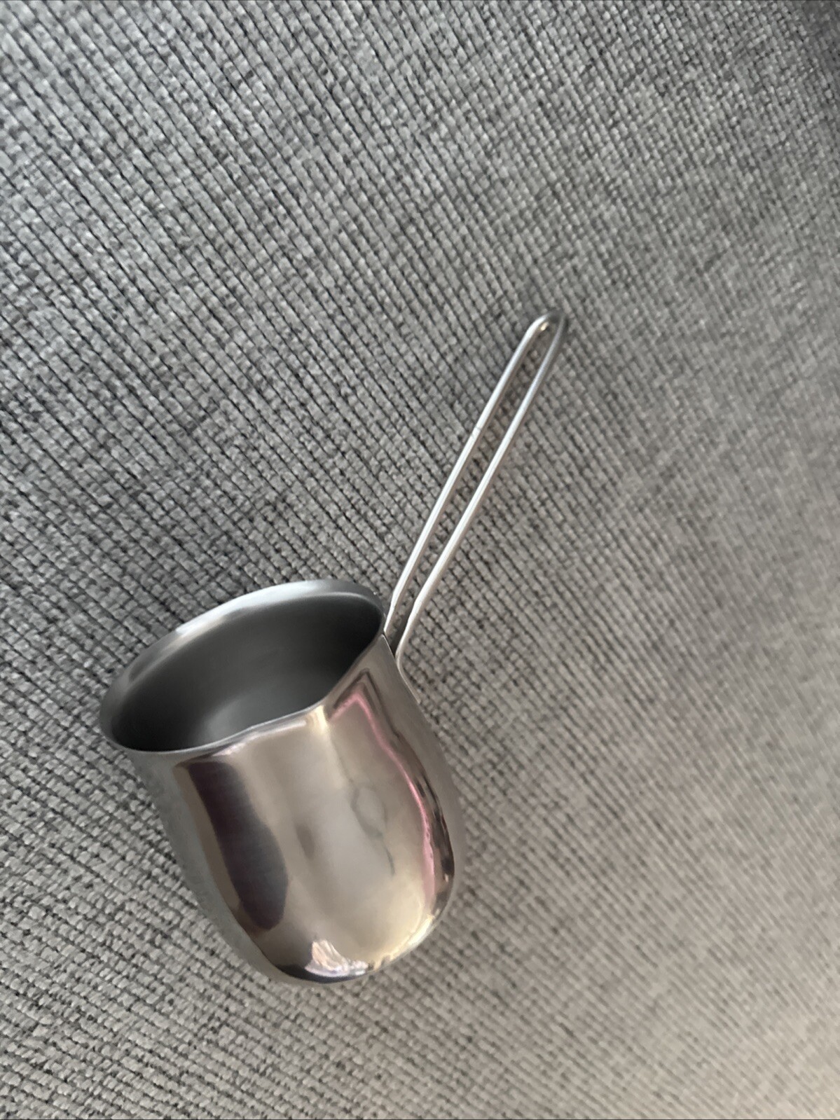 Butter Warmer Turkish Coffee Pot Milk Warmer Pot Mini Saucepan with Spout 6oz