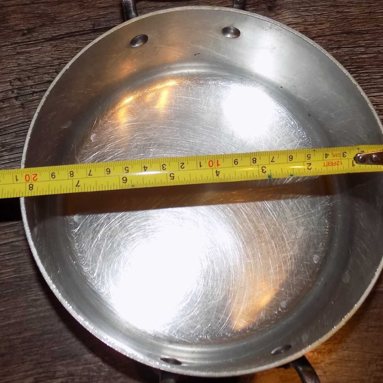 All-Clad Stainless Steel Petite Braiser Sauce Pan with Lid Silver Good Condition