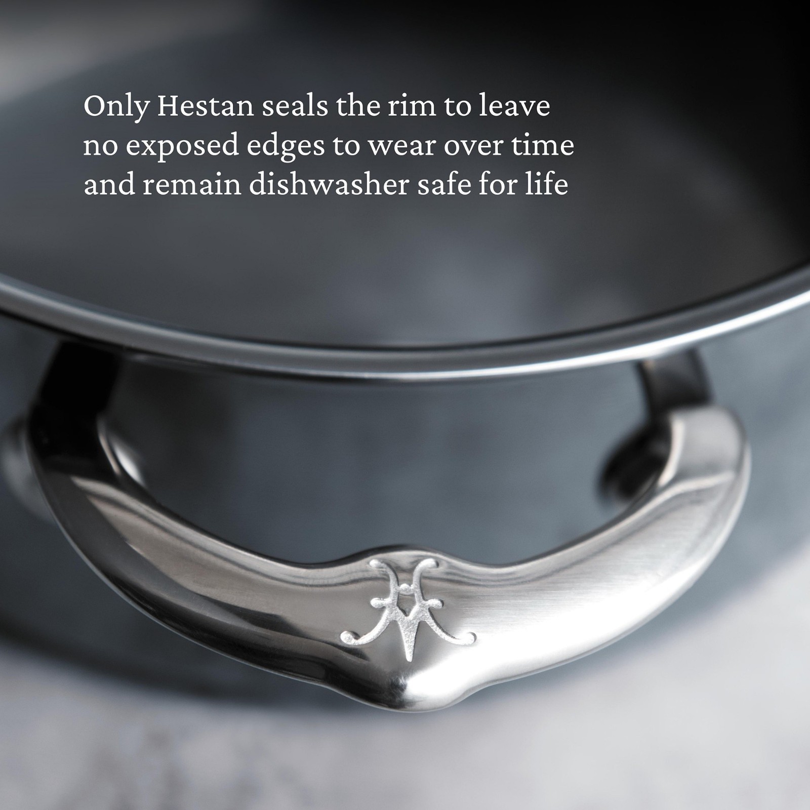 Hestan NanoBond® Titanium Stainless-Steel Rondeau, 9-Qt, Shipped from U.S