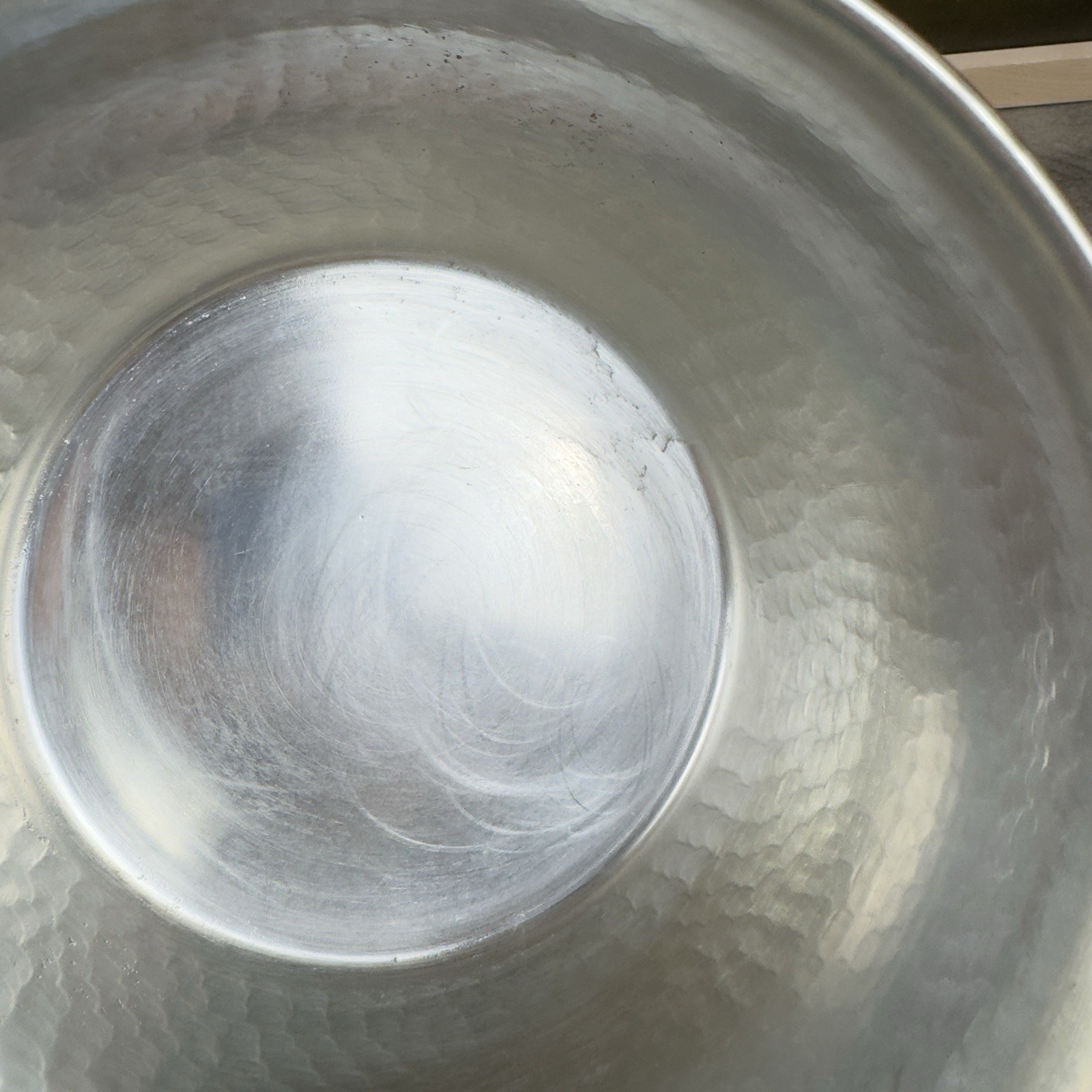 Williams Sonoma Ruffoni Historia Hammered Copper Saucepan 2 1/2 Qt. Bent *Read