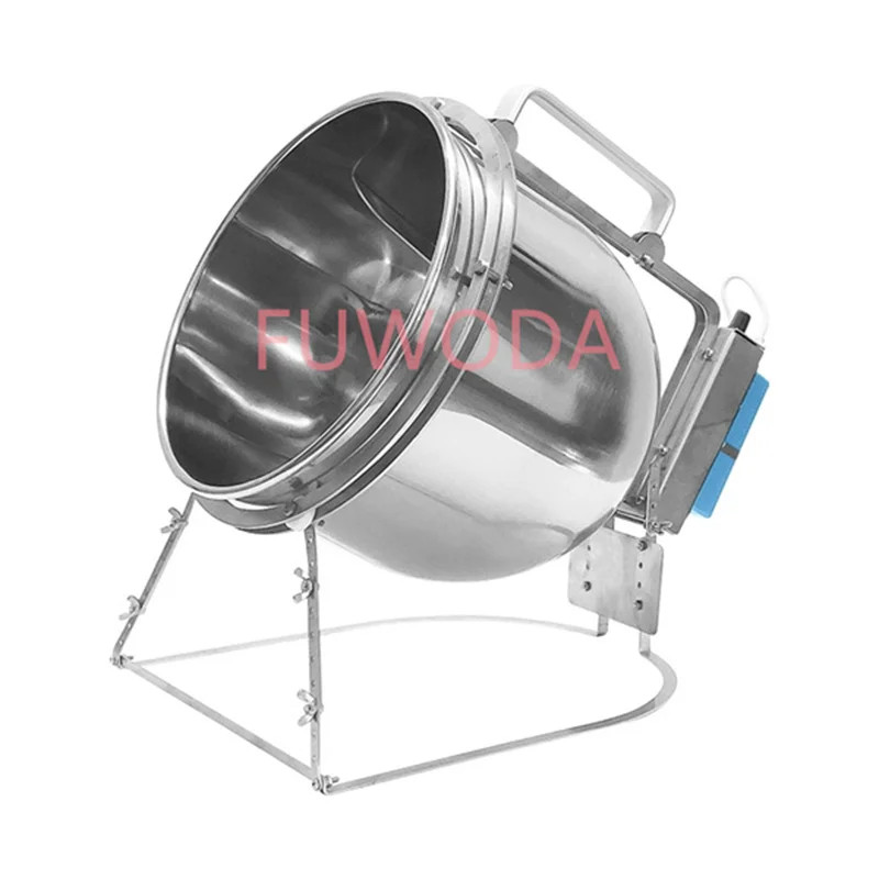 Automatic Stir Fryer Home Outdoor Barbecue Stainless Steel Lazy Kitchen