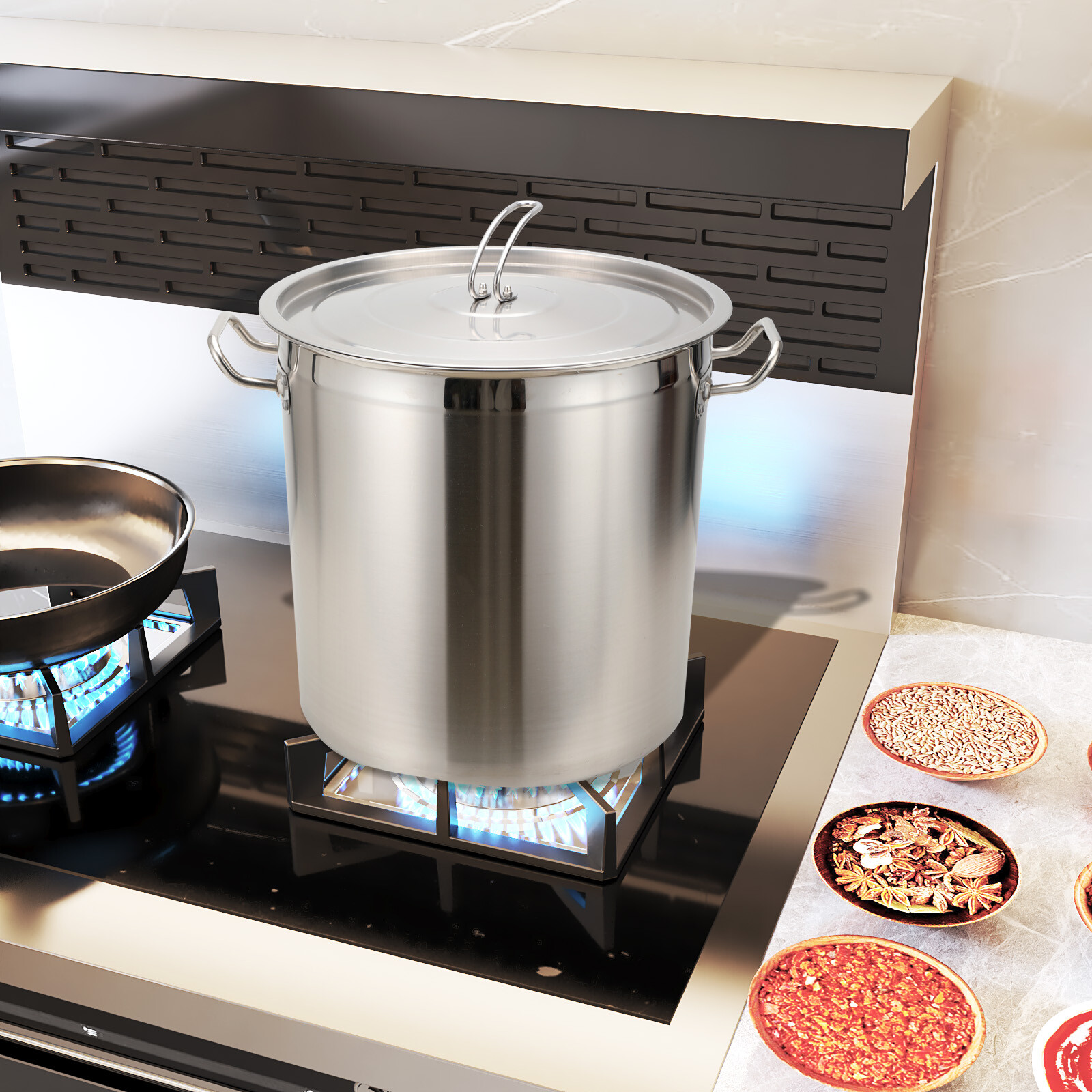 20-100Kg Automatic Food Mixer Hot Pot Bottom Soup Sauce Stirrer Frying Machine
