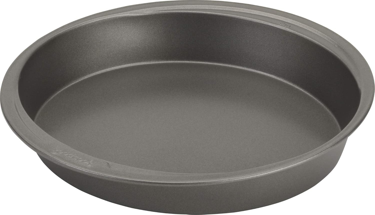 8X8 Baking Pan, Nonstick Square Cake Pan with Stainless Steel Core, Black Metal