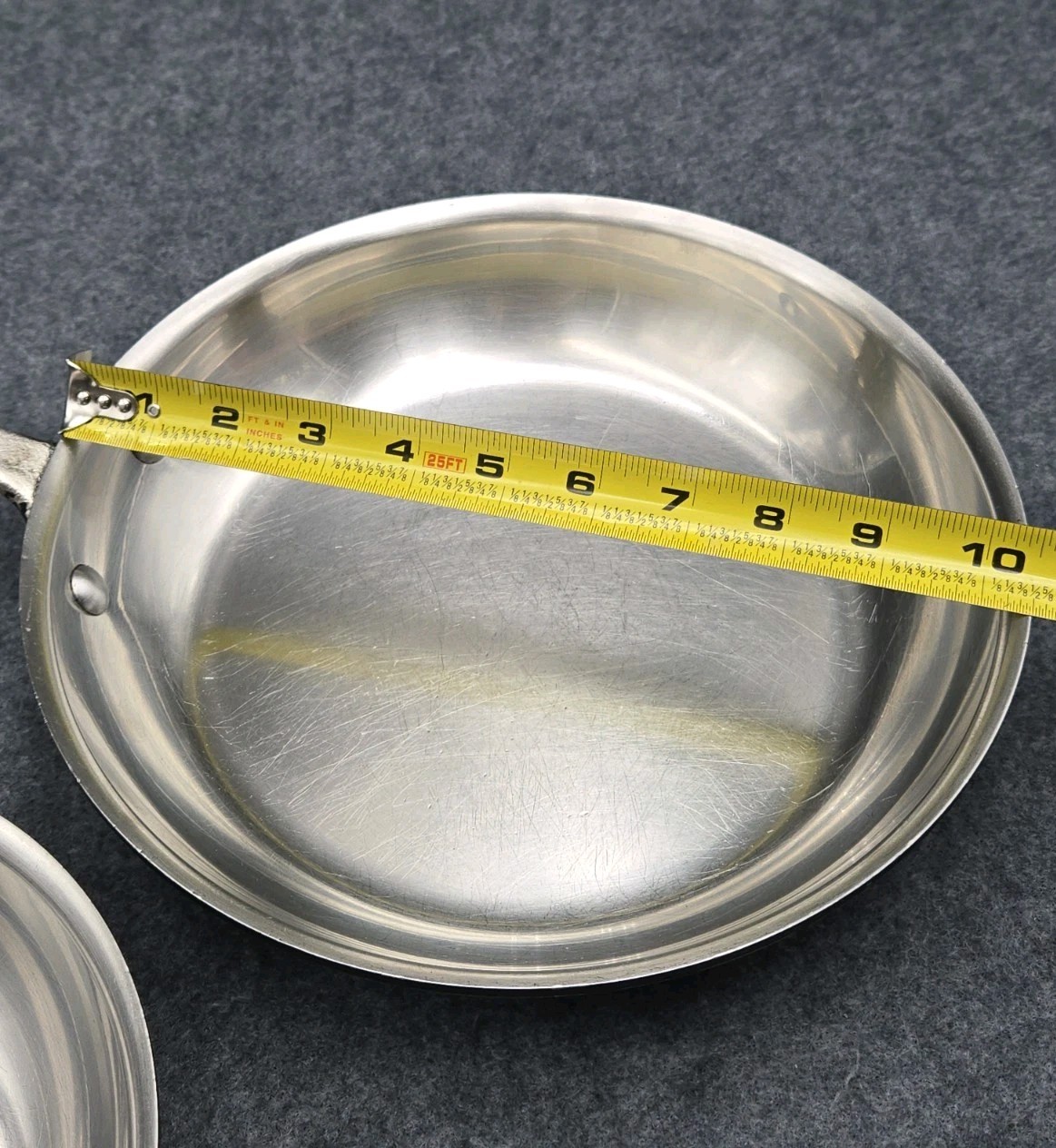 All-Clad Fry Pan Skillet Set 8″ and 10″ Master Chef 108, 110 USA Vintage