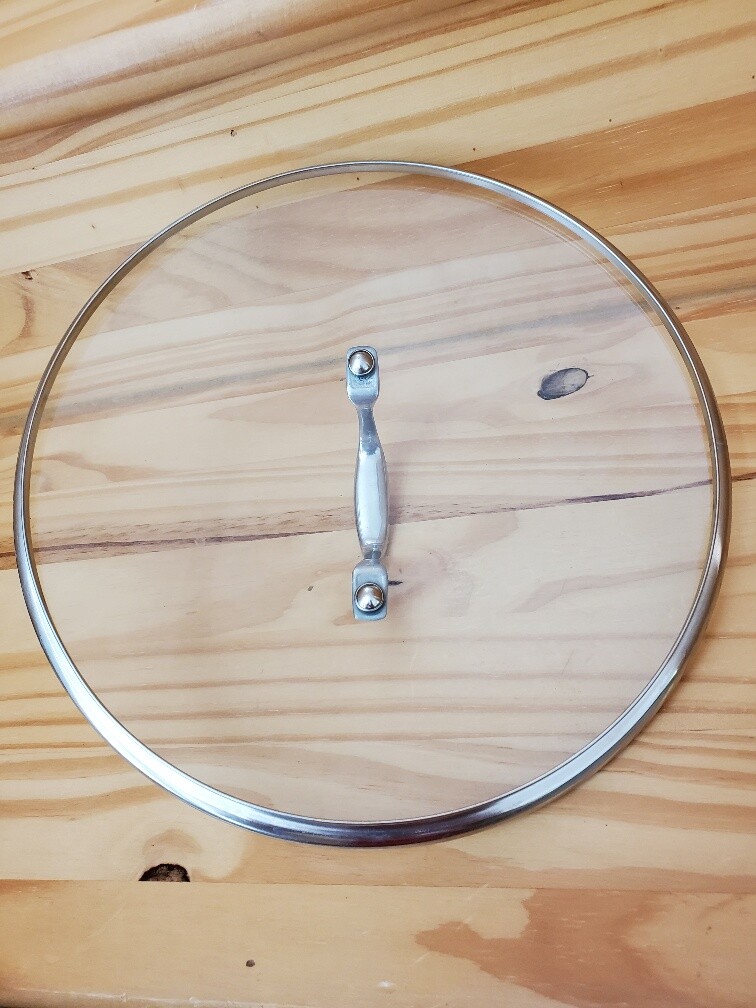 Glass Pot / Pan LID Replacement 10 1/8″ Outer Diameter (9 5/8″ Inner) / Lid Only