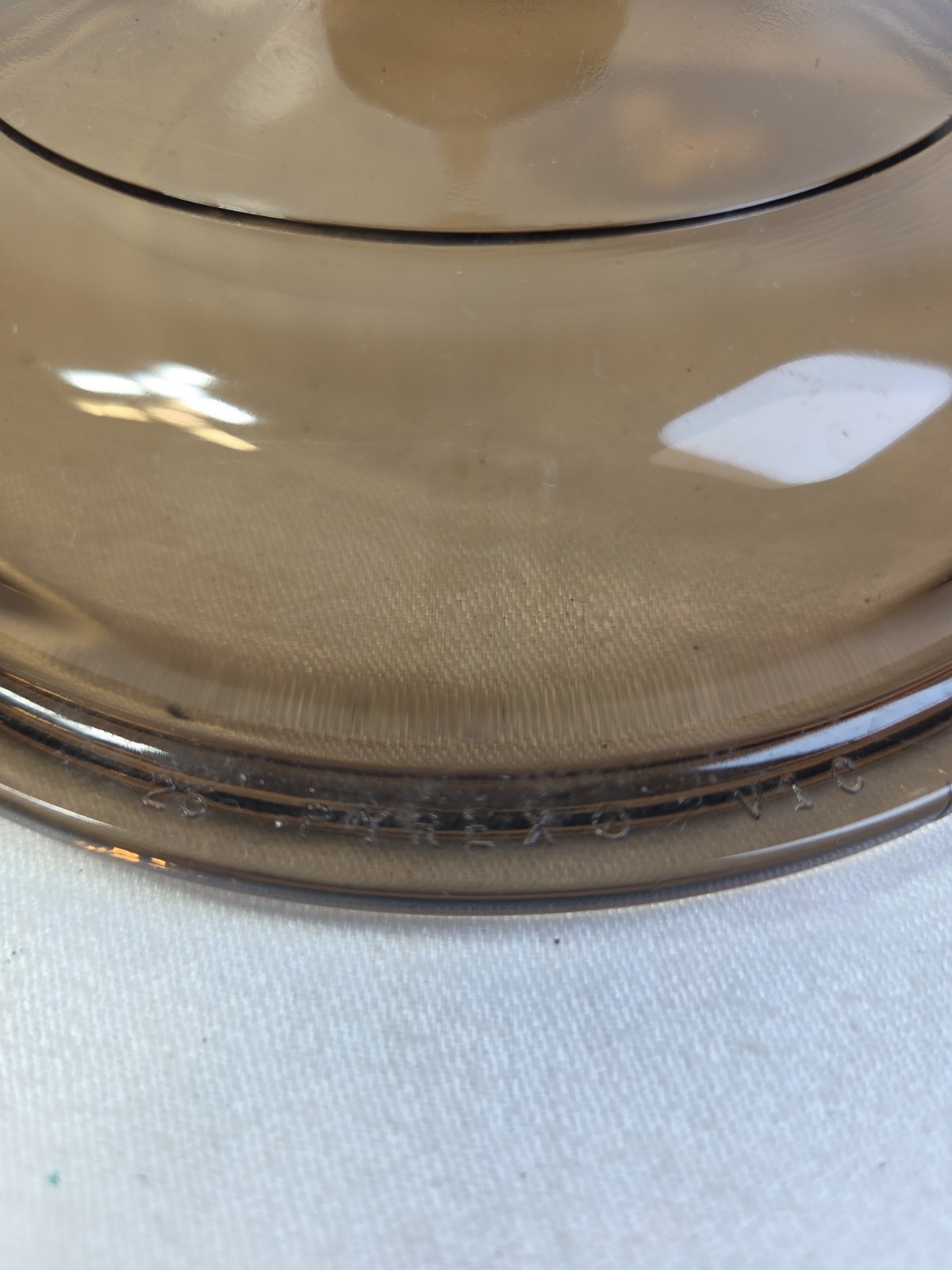 VISIONS Pyrex G.V-1-C Glass Saucepan Brown Transparent With Lid Two-Piece Set