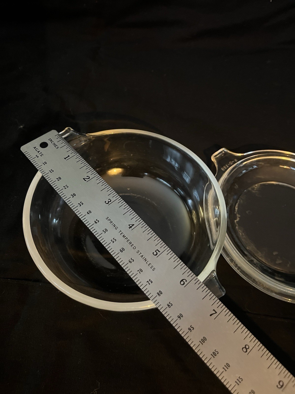 PYREX-Vintage-019- Casserole/Baking Dish (20oz/600ml) w/original lid