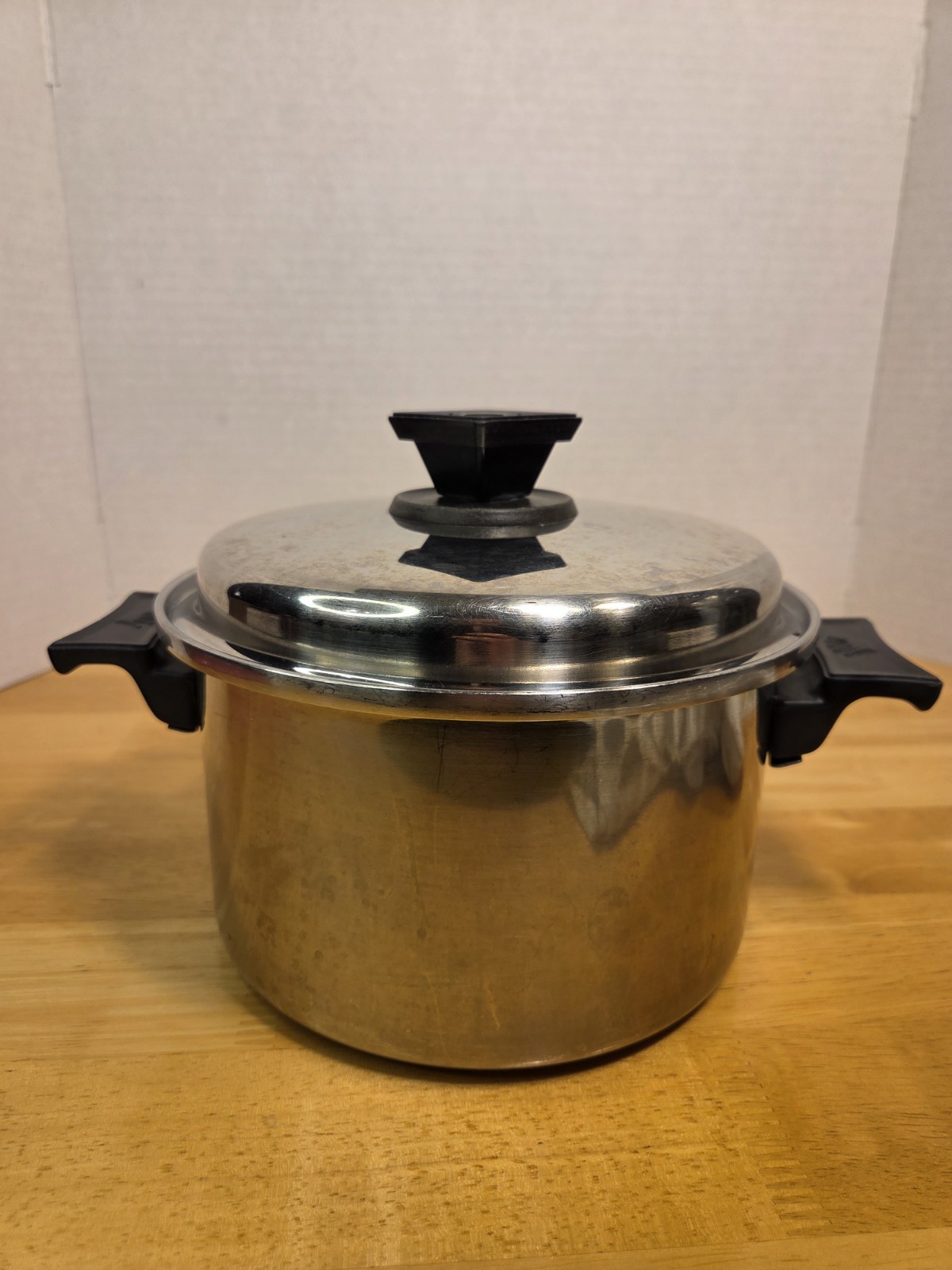 Kitchen Queen Multi Core 5-ply Stainless Steel 1 Quart Stock Pot Made In the USA