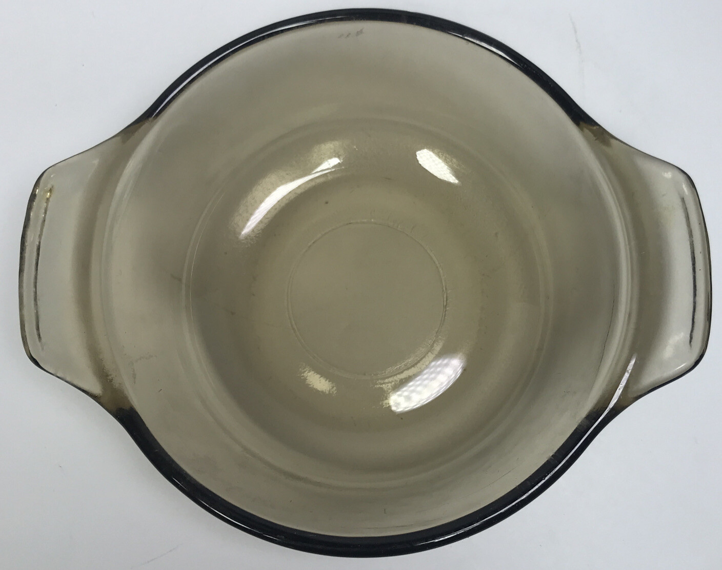 Vintage Amber Glass L’OVENWARE Custard Cup 6oz + 2 Casserole Dishes 12oz Handles
