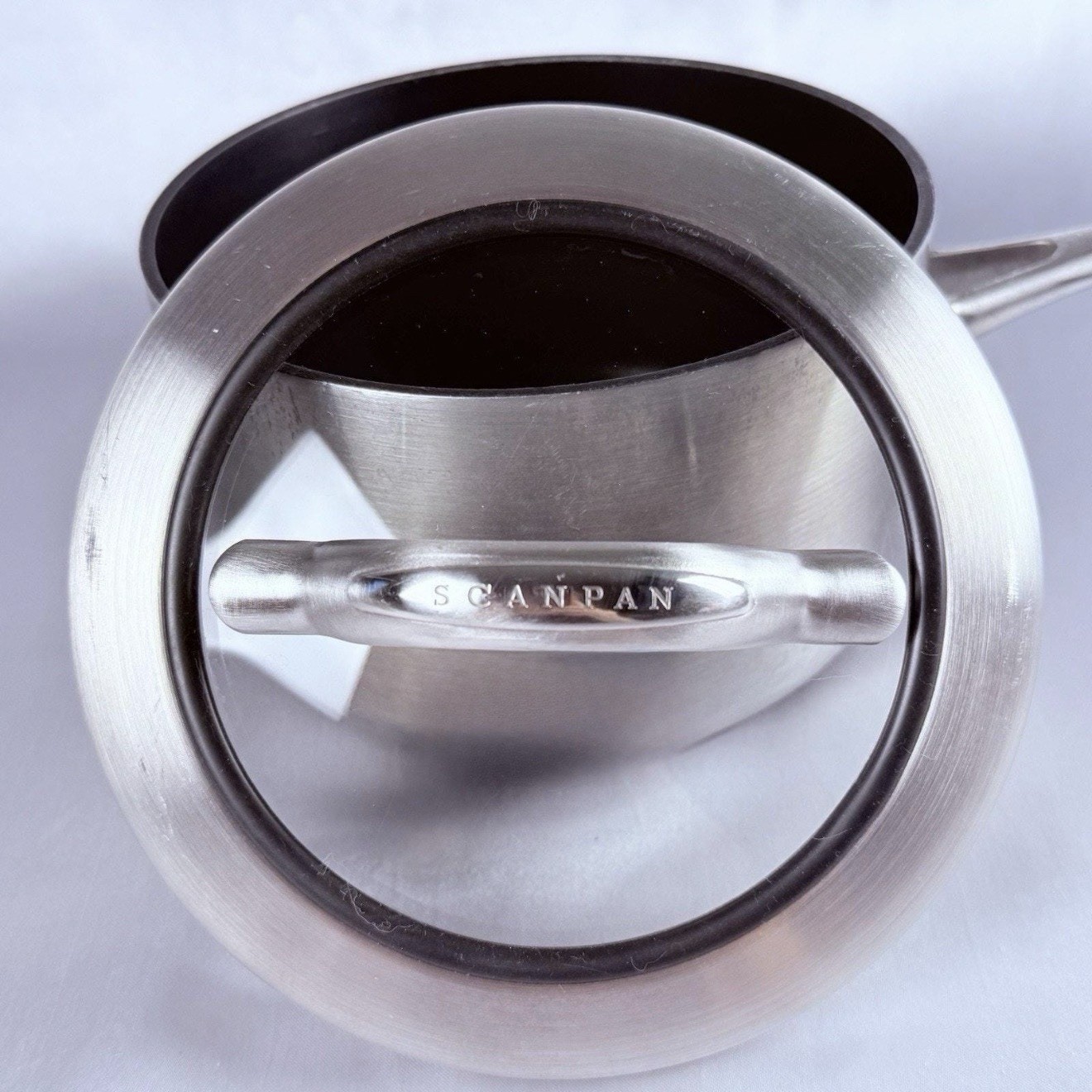 Scanpan CTX 2 Qt Saucepan with Lid Denmark Ceramic Titanium Nonstick Induction