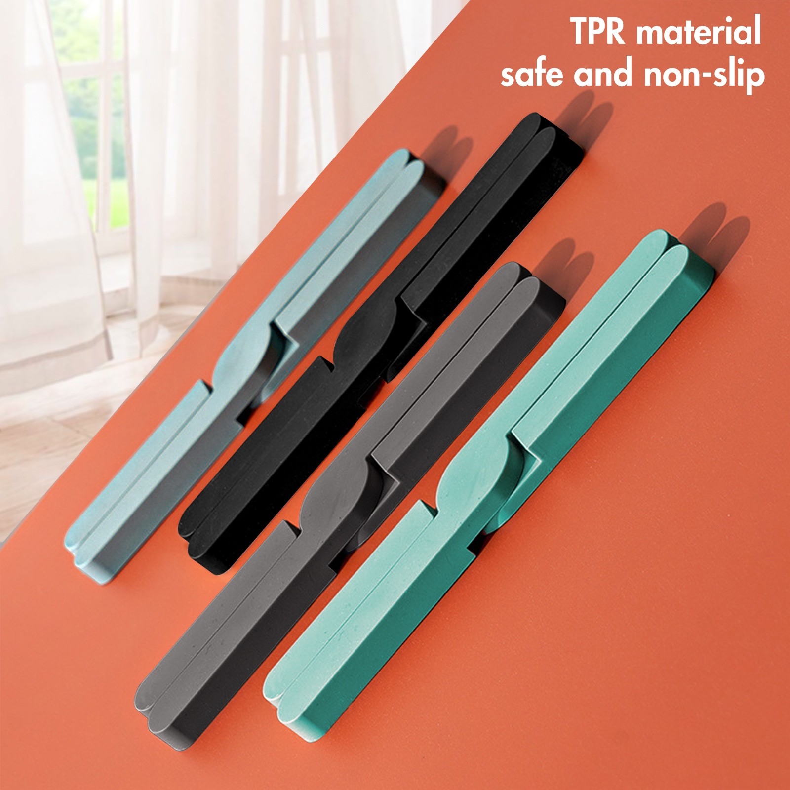 Foldable Silicone Trivets, 4 PCS Expandable Trivets for Dishes, Hot Pots