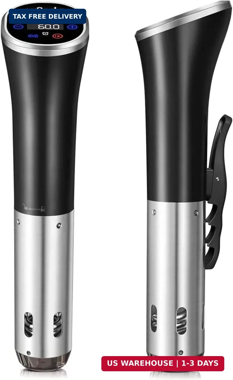 Sous Vide, Wancle Sous Vide Cooker 1100W IPX7 Waterproof Thermal Immersion Circu