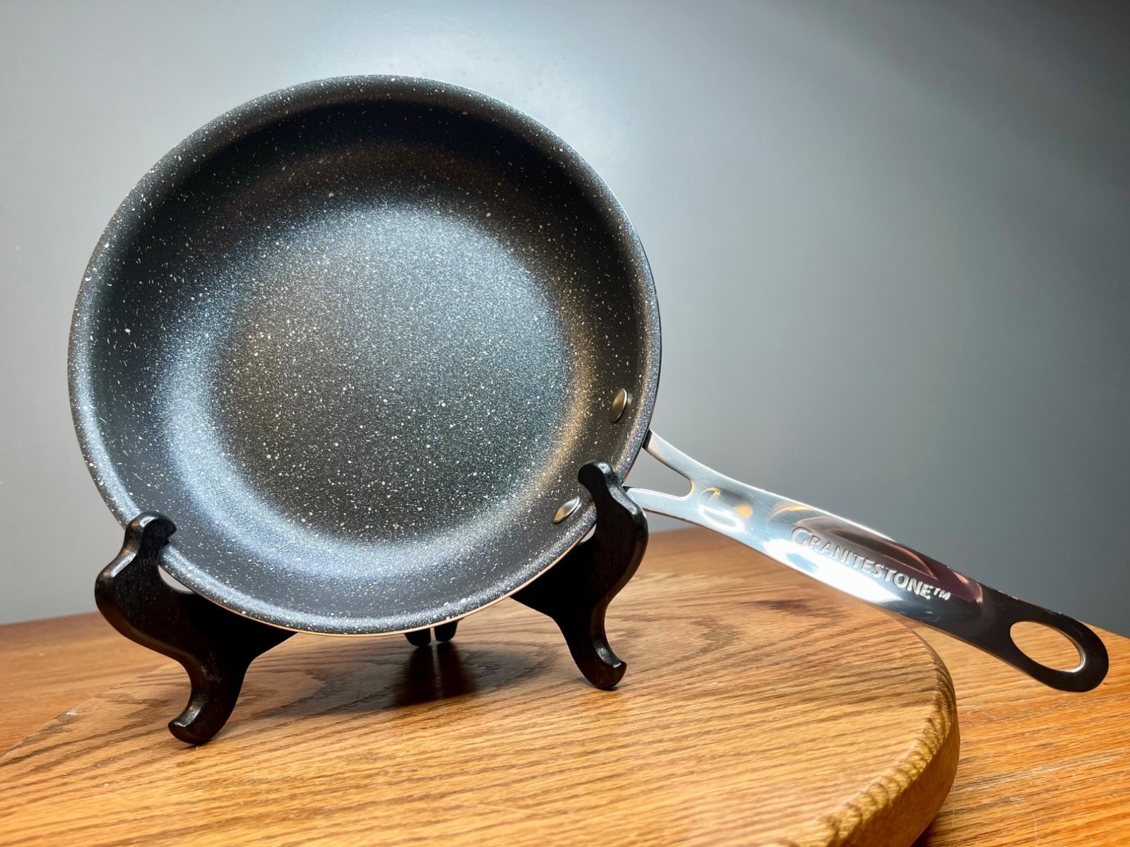 Granite Stone Black Speckled Non Stick 8 1/2″ Skillet