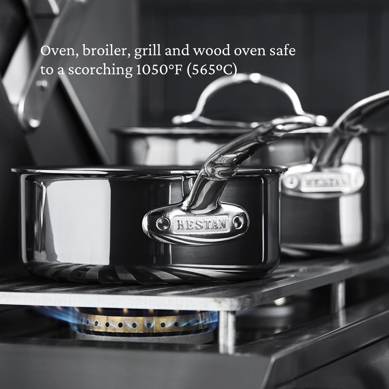 Hestan NanoBond® Titanium Stainless-Steel Rondeau, 6-Qt, Shipped from U.S