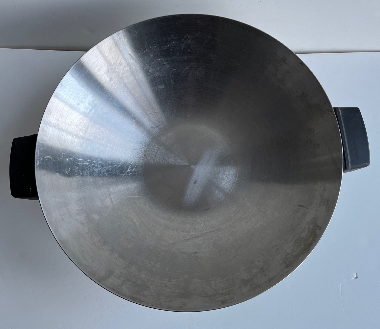 Electric Wok 14″ Stainless Steel 1100 Watts Works Great Hong Kong