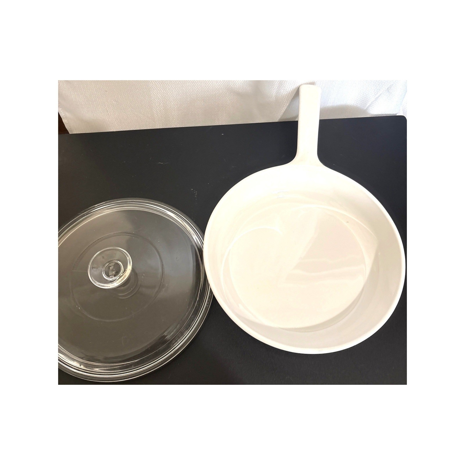 VTG Corning Ware RangeToppers Spice O Life 8.5 Inch Skillet with Lid USA