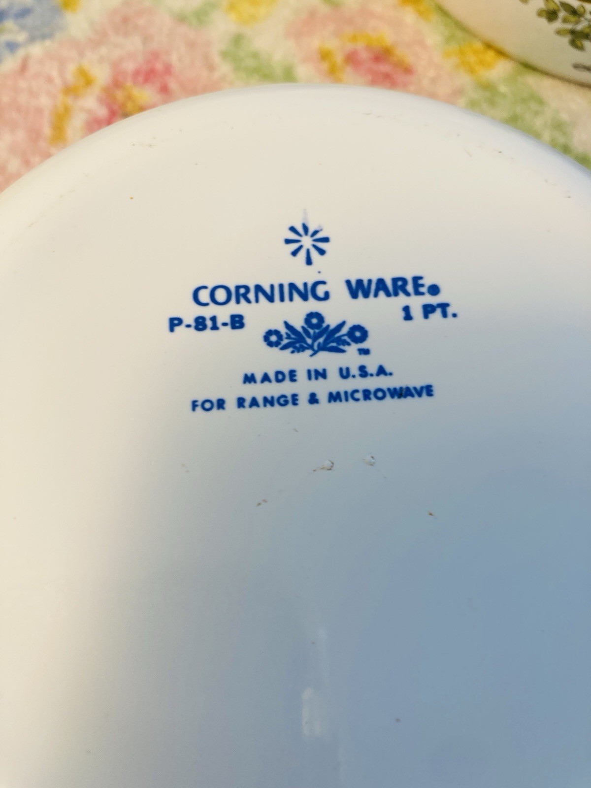 2 Vintage 1970-80 Corning Ware Spice of Life Sauce Pan P81B & P82B W/P81C Lid