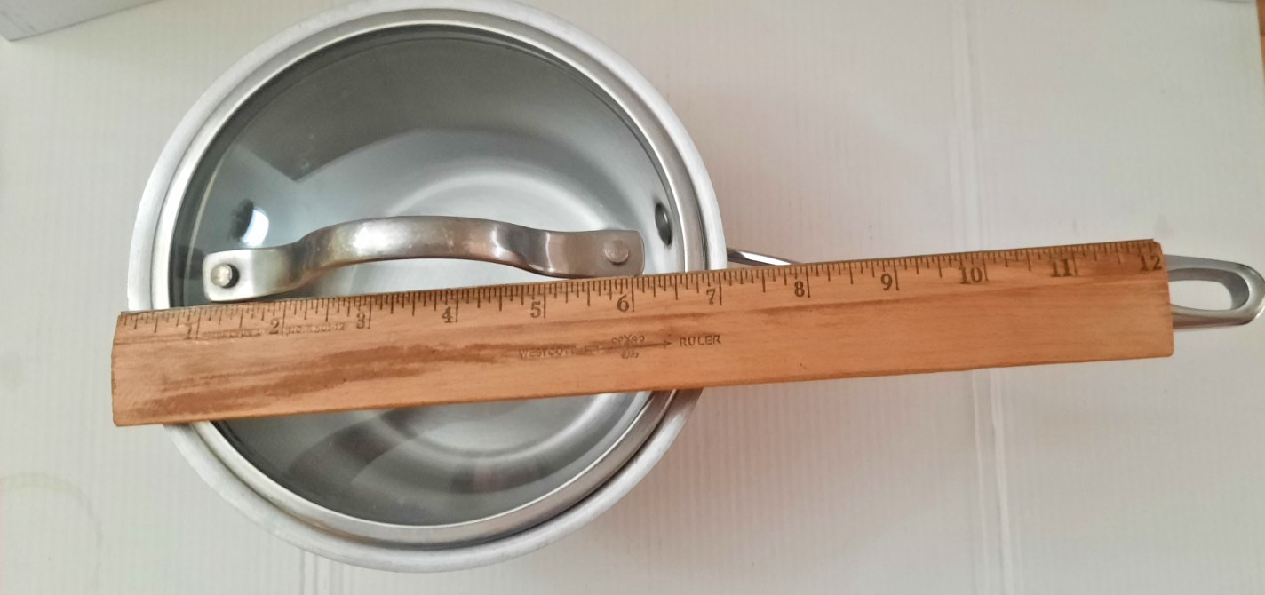 Kirkland Signature Professional NSF Stainless Copper Core 1.7 Qt Saucepan & Lid