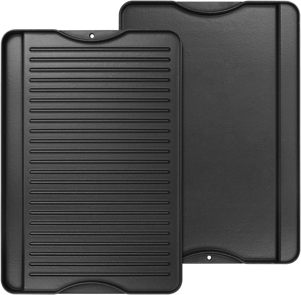 Reversible 16″x24″ Pre-Seasoned Cast Iron Griddle for All Cooking Styles