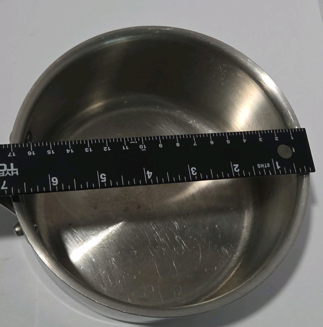 Member’s Mark 2000 Series 2003 2 qt Stainless Steel Saucepan Long Handle