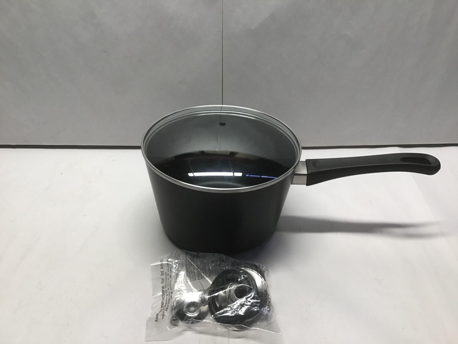 Scanpan Classic Induction Saucepan, 3.25 Qt, Black