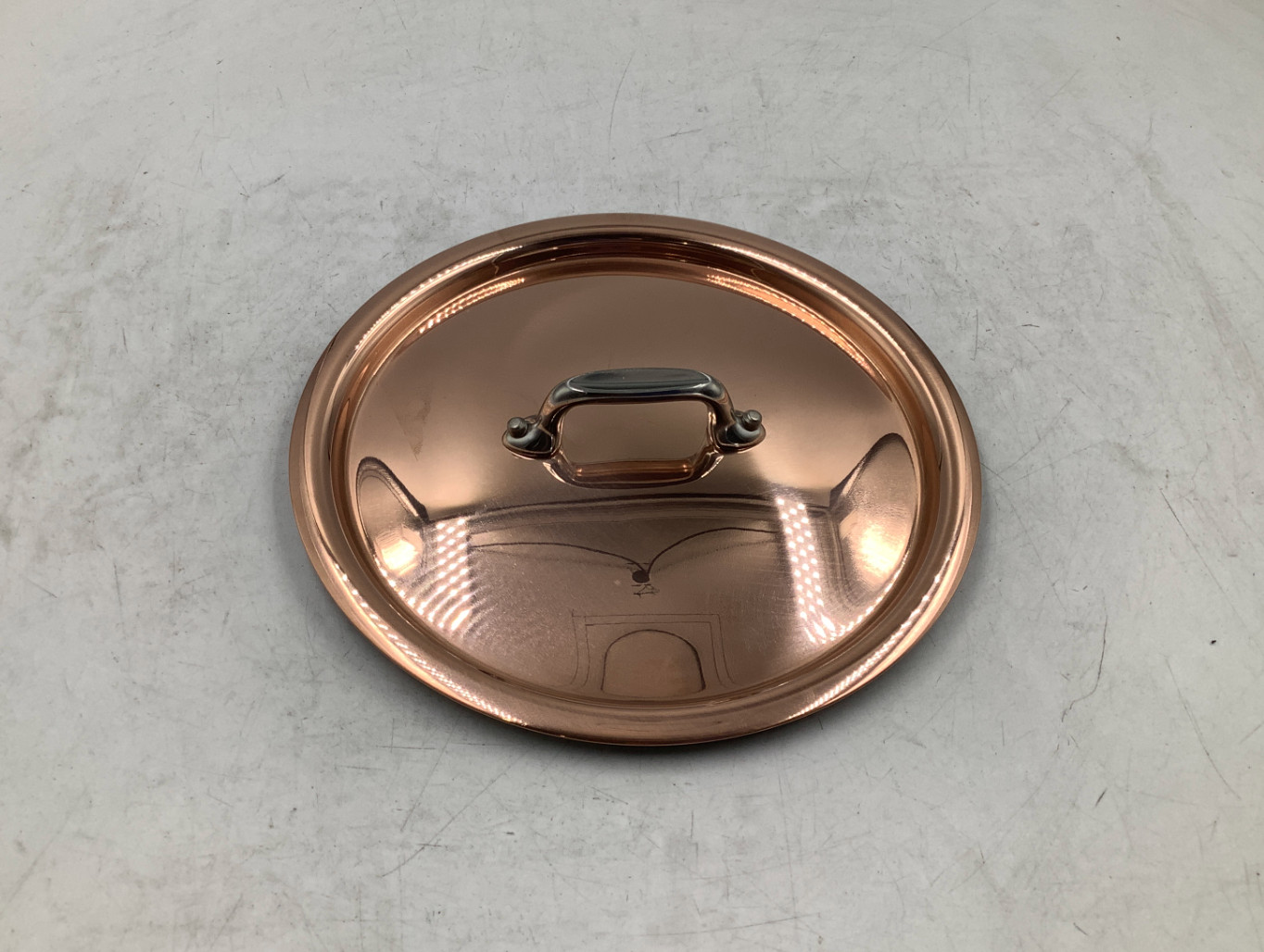 Mauviel M’Heritage 150 S Polished Copper & Stainless Steel Sauce Pan. 1.9 Qt