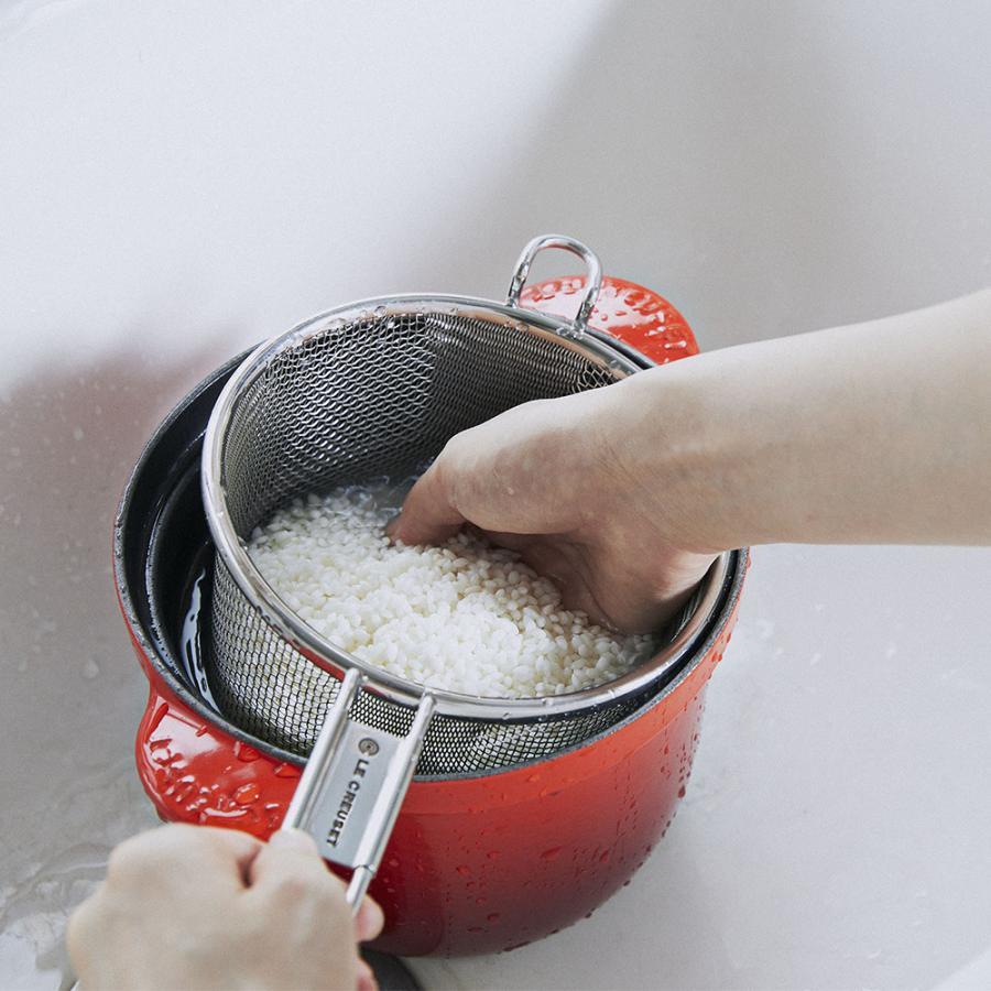 Le Creuset Stainless Steel Colander Kitchen Strainer For Cocotte Every Pot Fryer