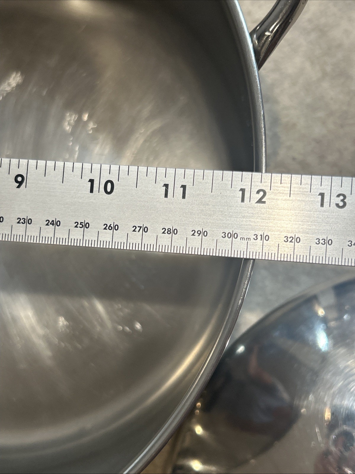 Farberware Vintage 12 Qt Stock Pot with Lid Stainless Steel Aluminum Clad NY USA