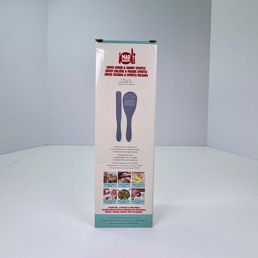 Mad Hungry 2-Piece Super Spoon & Skinny Spurtle Set in Sky Blue