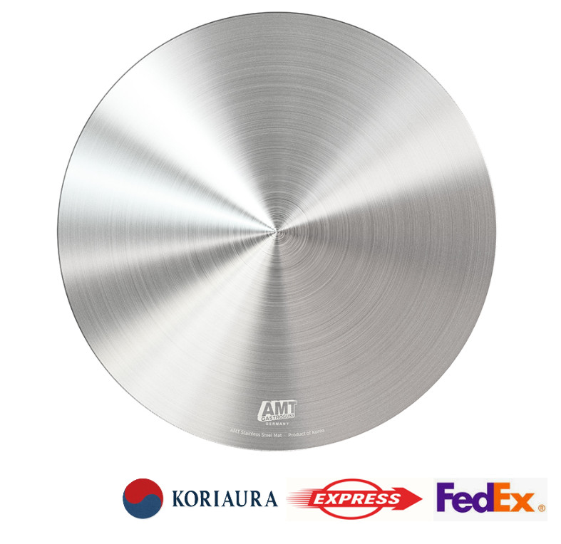 AMT 304 Stainless Steel Round Trivet Hot Pot Mat 30cm 11.8″ Heat Resistant