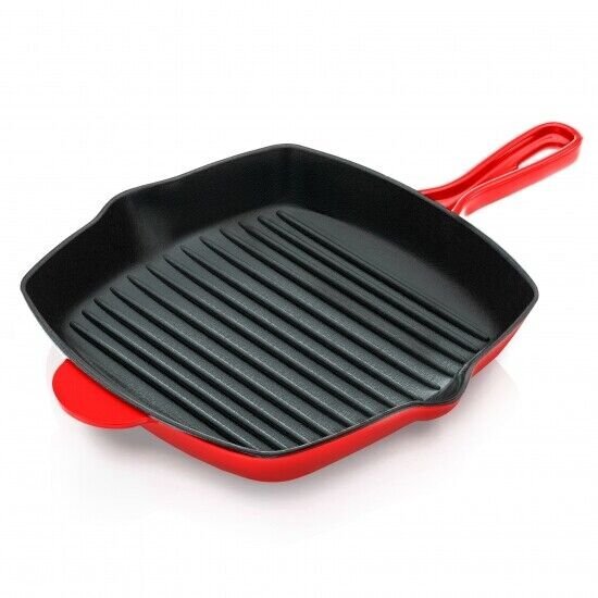 NutriChef 8.15lb Kitchen Skillet – Nonstick, Long Lasting, Stain-Resistant