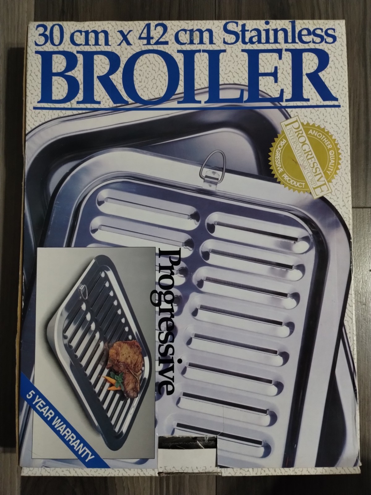 Stainless Steel Broiler 12″ × 16 1/2″ New Open Box
