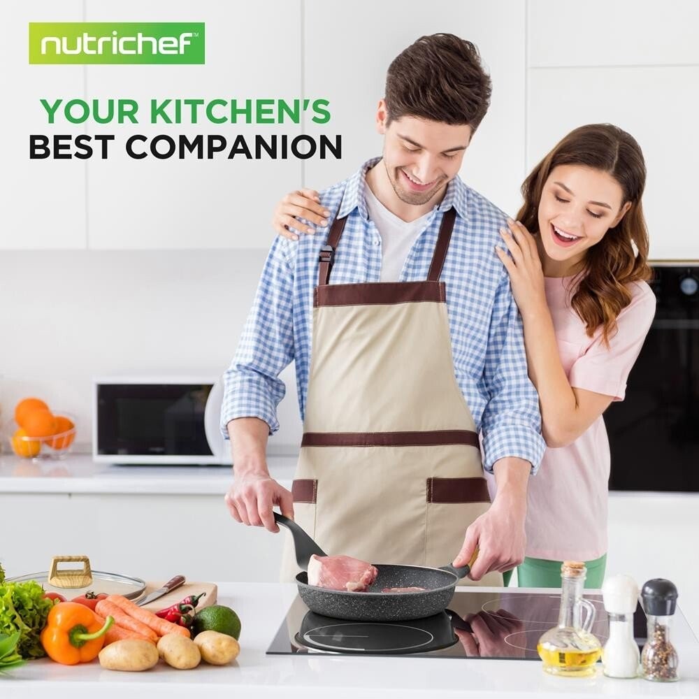 NutriChef 22 Pcs. Home Kitchen Cookware, Kitchen Tools, & Bakeware Set