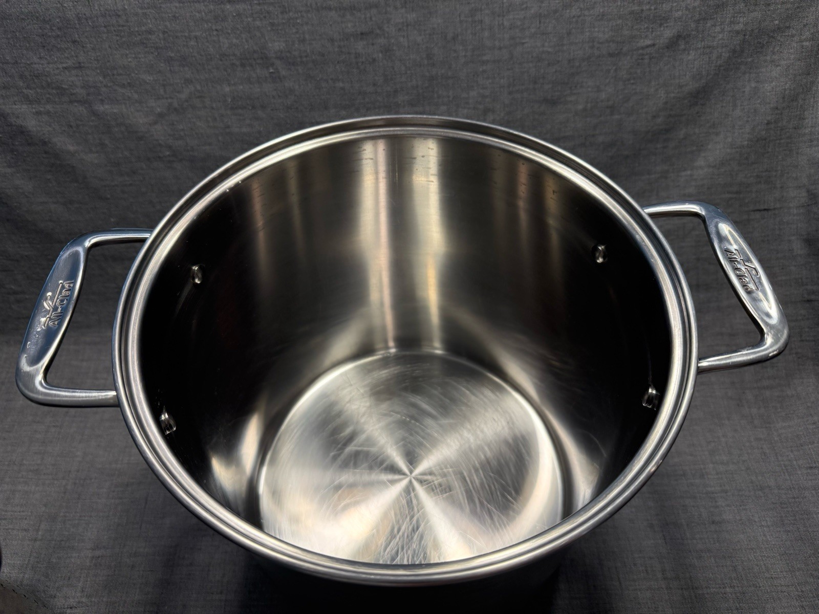 All-Clad Stainless Steel Multi Pot 4 Piece Pasta Strainers Steamer Metal