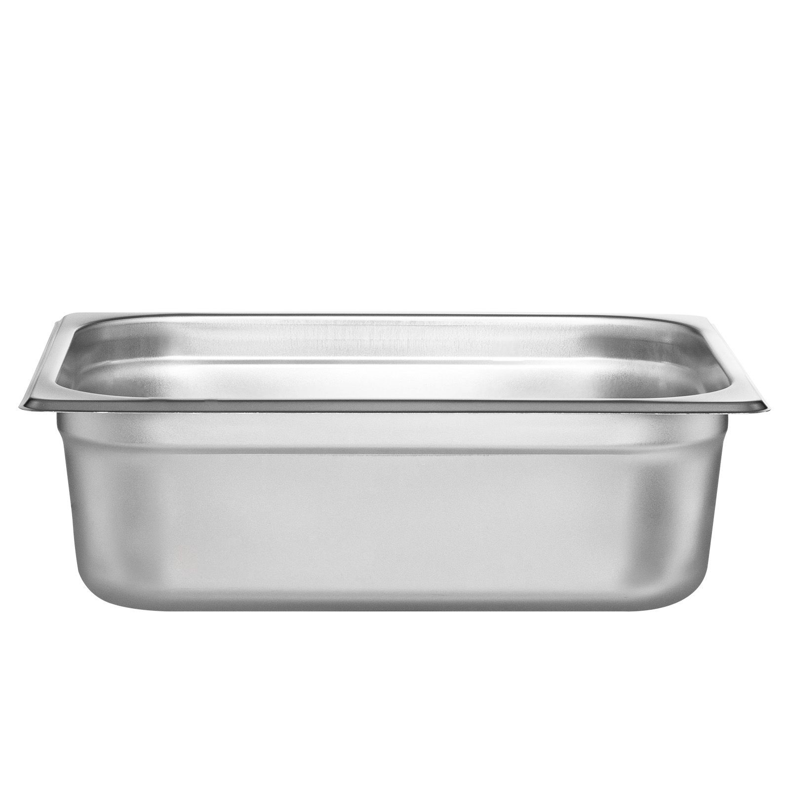 1/2 Size 4in Deep Stainless 8-Piece Hotel Pans, Anti-Jam