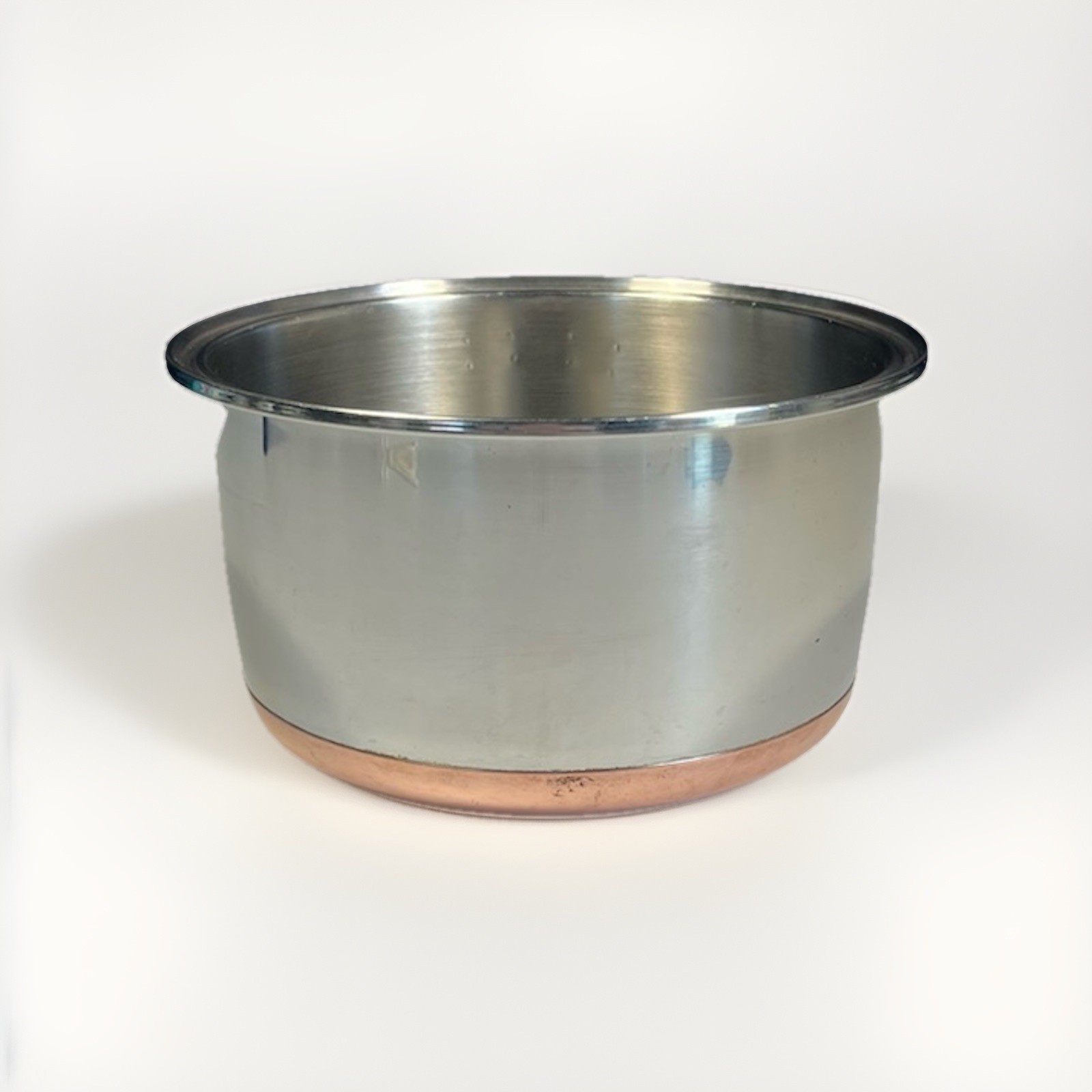Vintage – Norris Ware 2 QT Saucepan Pot￼Stainless Steel Copper Bottom J7 NO LID