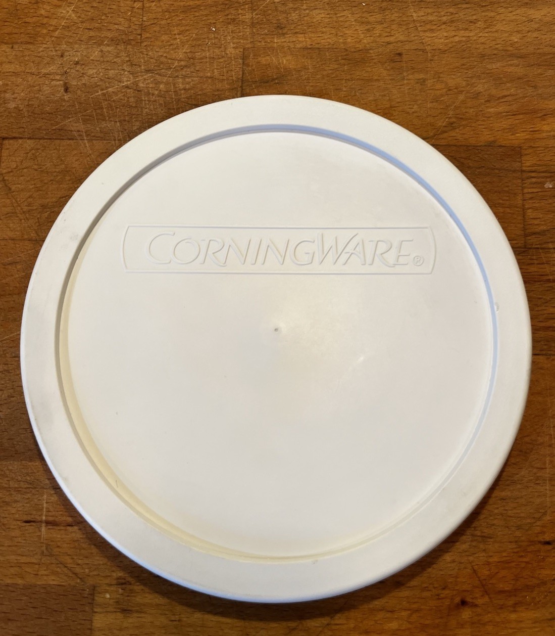 Corning Ware F-5-PC French White Round Plastic Replacement Lid
