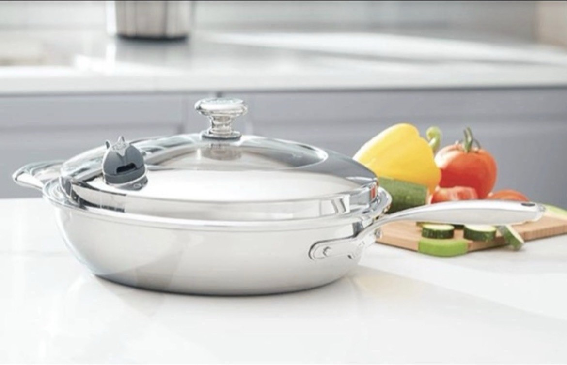 PRINCESS HOUSE 13″ 5PLY VIDA SANASKILLET STAINLESS STEEL