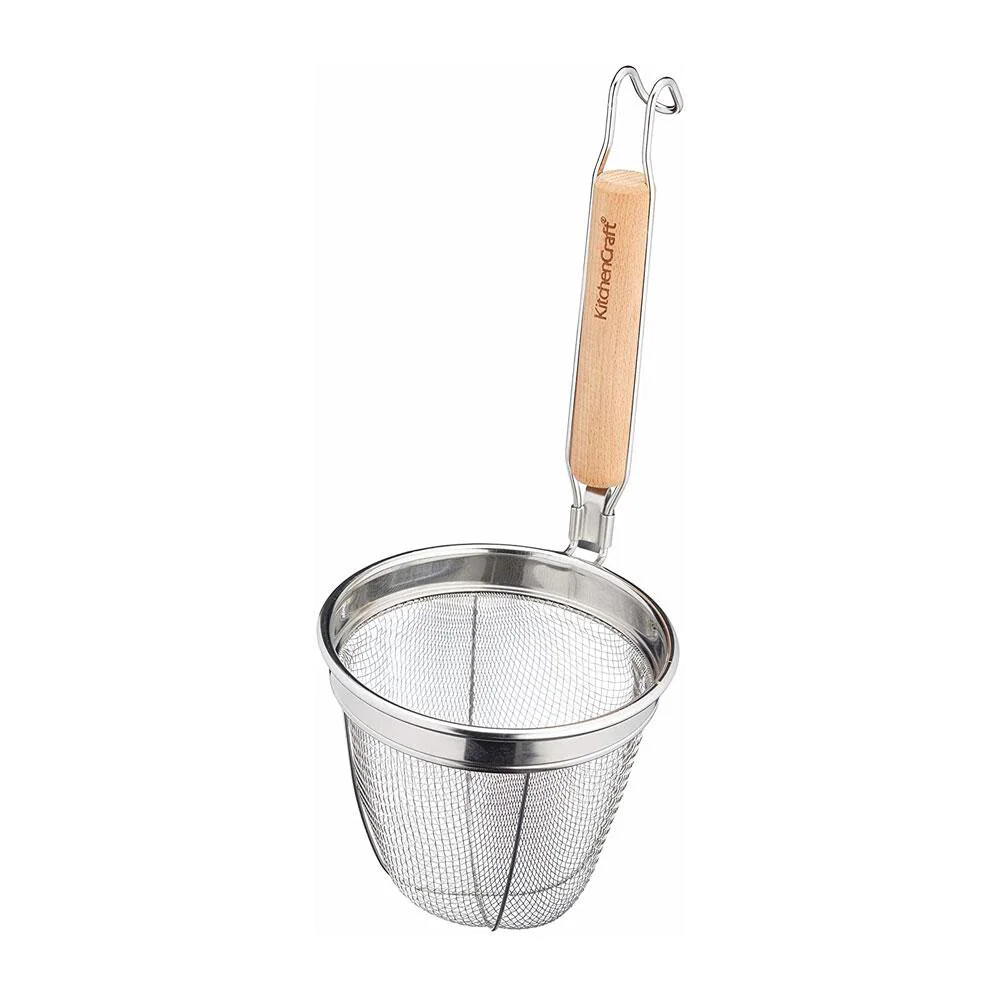 Noodle SoupThai Stockpot Stainless Steel Zebra Chef +Noodle Strainer with hand