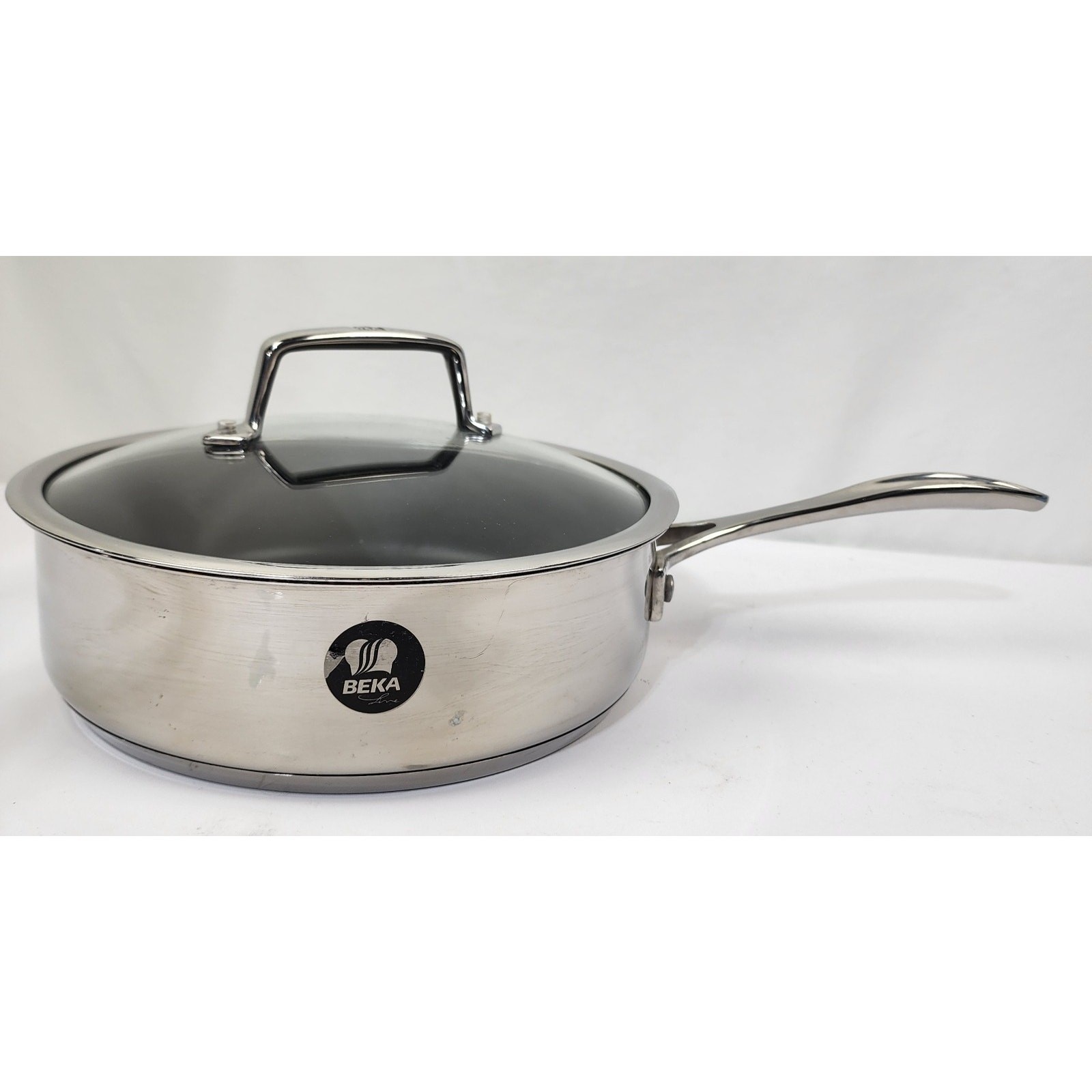 BEKA Cookware Skillet Frying Saute Pan 10″ Non-Stick 3.2L Oven Safe NWT
