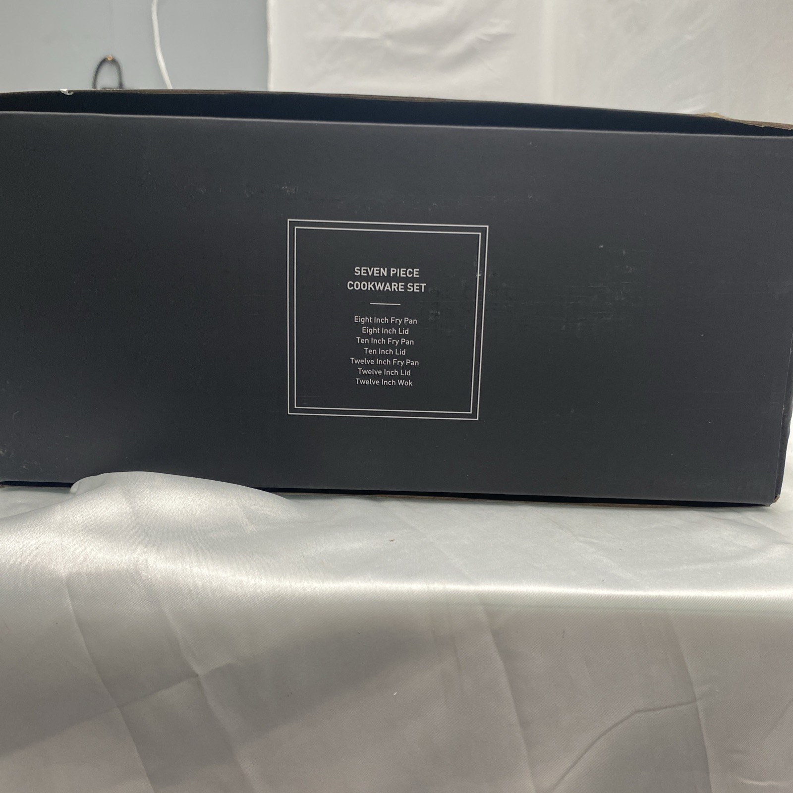 HexClad HC7 7 Pieces Pan & Lid and Wok Set, NEW, OpenBox.