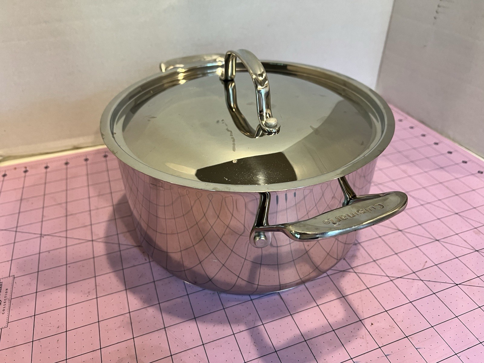 Cuisinart Chef’s Classic 6 Quart Stainless Steel Sauce Pot w/ Cover Lid 744-24