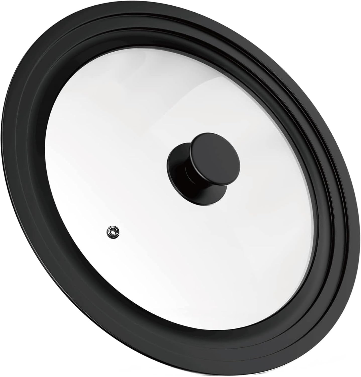 Universal Lid 6-12.5 Inch, Tempered Glass Lid with Heat Resistant Silicone Rim