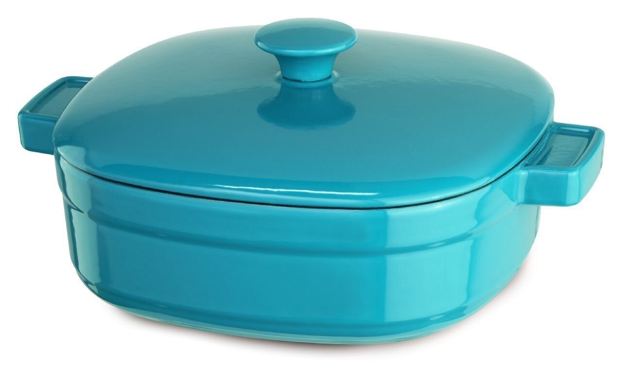 KitchenAid Cast Iron 4-Quart Casserole, Various Colors Available